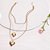 Colar Triplo Coração Elo Português Chocker 40 50 60 Cm - Imagem 5