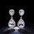 Brinco Noiva Pedra Zirconia Dourado Ou Prata Gota Debutante - Imagem 9