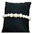 Pulseira Bracelete Strass Perola Debutante Noiva Festa - Imagem 1