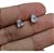 Brinco Infantil Gota Pequeno Dama Daminha Pedra Zirconia 6mm - Imagem 1