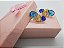Brinco Ear Cuff Pedra Colorido Zirconia Fusion Dourado Festa - Imagem 4