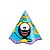 Chapéu de Aniversário Smilinguido com 8un - Festcolor Promo - Imagem 1
