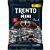 Wafer Recheado Sabor Chocolate Meio Amargo 55% Cacau Trento Mini Dark - Pacote com 800GR - Peccin - Imagem 1