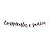 Faixa Decorativa Lettering Glitter 50 e Poucos - Preto - Cromus 23012378 - Imagem 1