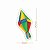Aplique Pequeno Decorativo Pequeno 7x15cm Balão Festa Junina Marques - Imagem 1