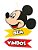 Placa Decorativa de MDF Bem Vindos Mickey Mouse - Grintoy - Imagem 1