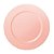 Sousplat Double Face de Melamina Rosa Claro 33CM - Ref 29002198 Promo Mesa Posta Cromus - Imagem 1