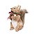 Esquilo Crespinho em Pé de Palha com Laço Xadrez no Pescoço - Dallas Cromus 1209762 - Imagem 1