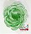 Forminha Para Doces Flora - Verde Pastel com 30 Unidades - Ref 28610715 Cromus - Imagem 3