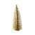 Mini Pinheiro de Mesa Dourado - Xmas Spirit - 50x20cm - Cromus 1470686 - Imagem 1