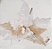 Flor de Natal Poinsettia Nude Com Branco Cabo Médio - Cromus 1641630 - Imagem 3
