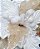 Flor de Natal Poinsettia Nude Com Branco Cabo Médio - Cromus 1641630 - Imagem 2