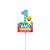 Topo de Bolo Espeto 1 Ano Baby Shark - Cromus 23011751 - Imagem 2