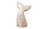 Enfeite Decorativo Cofre Cauda de Sereia Branco Perolado de Porcelana - Imagem 1