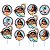 Palito Decorativo Moana com 12 un - REF 08170 - Piffer - Imagem 1