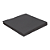 Guardanapo de Papel 25x25 Liso Preto com 20Un - Silver Plastic - Imagem 1