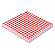 Guardanapo de Papel 32x32cm Xadrez Vermelho com 20Un - Silver Plastic - Imagem 4