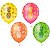 Balão 10 Polegadas de Látex Estampado Tropical Abacaxi com 25 Un - PicPic - Imagem 1