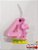 Vela de Biscuit com Aplique de Flamingo - Num 4 - Velas Kids - Imagem 1