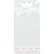Saco Adesivado Transparente Com Furo 12x18cm +3cm de Aba com 100 Un - Cromus 11300190 - Imagem 1