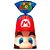Sacola Surpresa Plástica Festa Super Mario Bros 15x29cm com 8 Un - Cromus 21010144 - Imagem 1