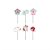Pick Decorativo Para Doces Festa Jardim Encantado Sortido com 12 Un - Cromus 28810090 - Imagem 1