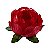 Forminha Para Doces Flor Bela 40 un Vermelho - Decora Doces Cor 2056 - Imagem 1