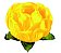 Forminha Para Doces Flor Bela 40 un Amarelo Vivo- Cor 2005 Decora Doces - Imagem 1