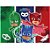 Painel Decorativo de T.N.T Festa PJ Masks 1,40x1,03mts com 01 un - Ref 383035 Piffer - Imagem 1