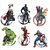 Kit Painéis Impressos Festa Vingadores Com 6 Itens Ref 331041 Piffer - Imagem 1
