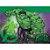 Painel Decorativo de T.N.T Festa Hulk 1,40x1,03mts com 01 un - Ref 331096 Piffer - Imagem 1