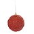 Bola de Natal Cobre com Espiral de Glitter 10cm Jogo com 6 Unidades - Ref 1416077 - Cromus Natal - Imagem 1