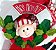 Boneco Papai Noel em Pé Segurando Guirlanda HOHOHO com Rosto de Elfo 85cm - Ref 1350991 - Cromus Natal - Imagem 3