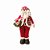 Boneco Papai Noel em Pé Segurando Guirlanda HOHOHO com Rosto de Elfo 85cm - Ref 1350991 - Cromus Natal - Imagem 1
