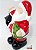 Papai Noel de Cerâmica Segurando Lanterna e Pinheiro - Com Led Vermelho Embutido - Coleção Luz Natal - Ref 1204856 Cromus - Imagem 4