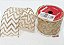 Fita Aramada de Voil Missoni Nude 6,3cm - Fitas Natalinas - Ref 1716923 Cromus Natal - Imagem 1