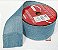 Fita Aramada Lisa Azul Claro 6,3cm x 9.14cm - Fitas Natalinas - Ref 1641381 - Cromus Natal - Imagem 1