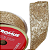 Fita Aramada de Glitter Nude 3.8cm x 9.14cm - Fitas Aramadas - Ref 1417625 Cromus Natal - Imagem 2