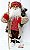 Boneco Papai Noel Rustico com Casaco de Pele Segurando Lamparina e Cajado 83Cm - Coleção Noéis - Ref 1594299 Cromus Natal - Imagem 1