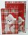 Caixa Livro Capa Urso Com Touca de Noel Jogo com 2 Unidades - Coleção Forest - Ref 1750767 - Cromus Natal - Imagem 2