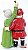 Papai e Mamãe Noel de Resina Com Cachorro 25cm - Colecionáveis - Ref 1921544 Cromus Natal - Imagem 3