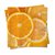 Guardanapo de Papel Decorado Laranja 32x5x32,5cm com 20 Un - Ref 19000086 Cromus - Imagem 1