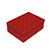 Caixa Retangular com Tampa Luxuria Vermelho G 46x33x14cm - Caixas de Presente - Ref 13001348 Cromus - Imagem 1