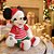 Mickey de Pelúcia Com Blusa Listrada Vermelho e Branco, e Calça Verde 45cm - Original Disney - Ref 1595223 - Cromus Natal - Imagem 2