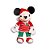 Mickey de Pelúcia Com Blusa Listrada Vermelho e Branco, e Calça Verde 45cm - Original Disney - Ref 1595223 - Cromus Natal - Imagem 1