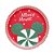 Prato Sweet Disney com Estampa Rosto Mickey Vermelho, Verde e Branco 23x23cm - Ref 1924833 Cromus - Imagem 1