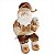 Boneco Papai Noel Sentado com Saco de Presente Cobre e Marrom 38cm - Coleção Hawaii - Ref 1412539 Cromus Natal - Imagem 1