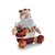 Boneco Papai Noel Sentado Corpo Redondo Cobre 25x15cm - Coleção Hawaii - Ref 1412542 - Cromus Natal - Imagem 1