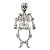 Painel Decorativo de E.V.A Esqueleto Branco - Decoração Halloween - 205097 Piffer - Imagem 2