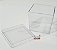 Caixa Acrílico Transparente 5x5cm Para Lembrancinhas Pacote com 10 Unidades - NC Toys - Imagem 2